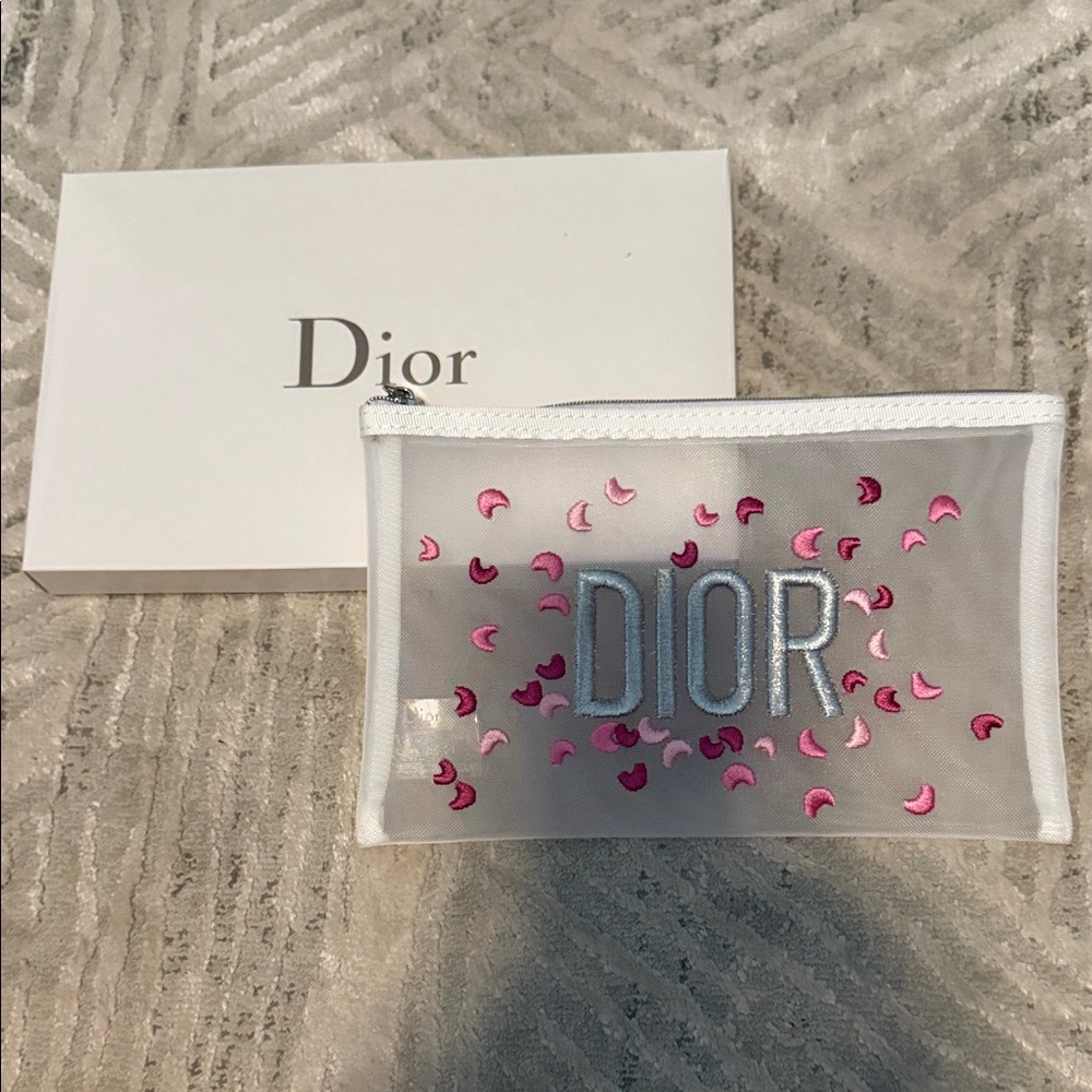 GWP - Dior Sheer Mesh Pouch with Heart Details